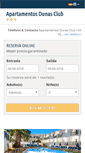 Mobile Screenshot of dunasclub-fuerteventura.com